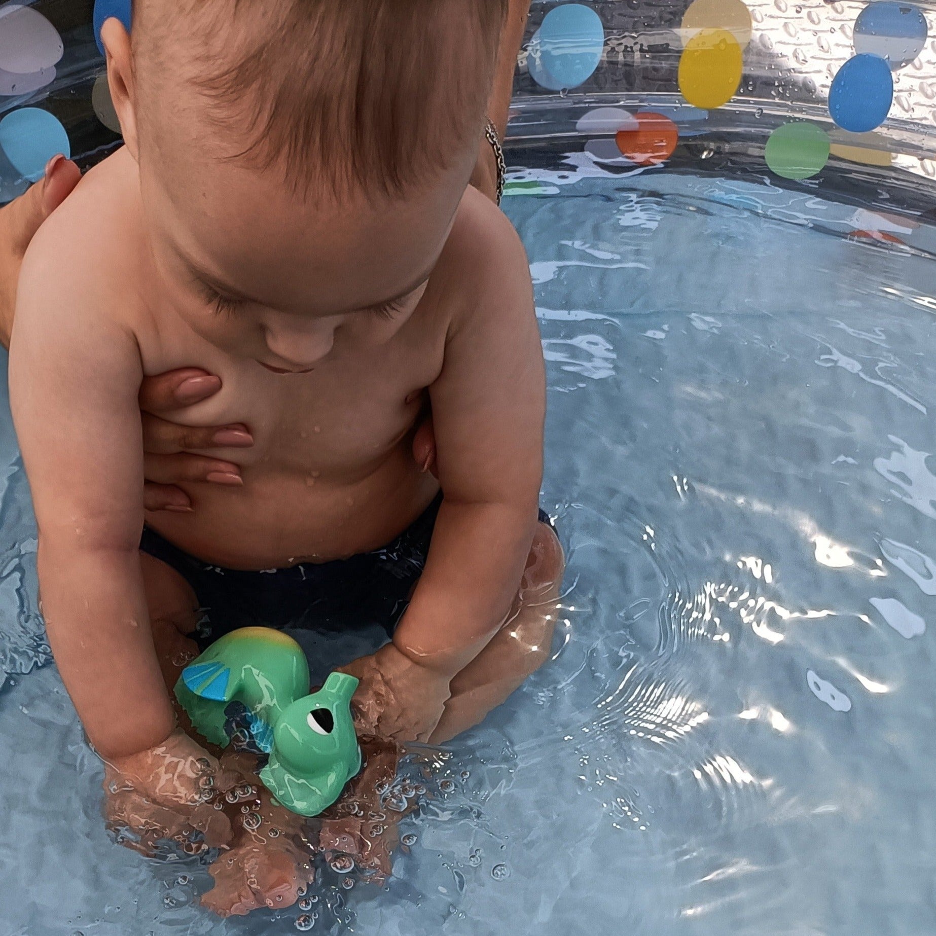 Sem het Zeepaardje - Natuurlijk Rubberen Bad en Bijtspeeltje