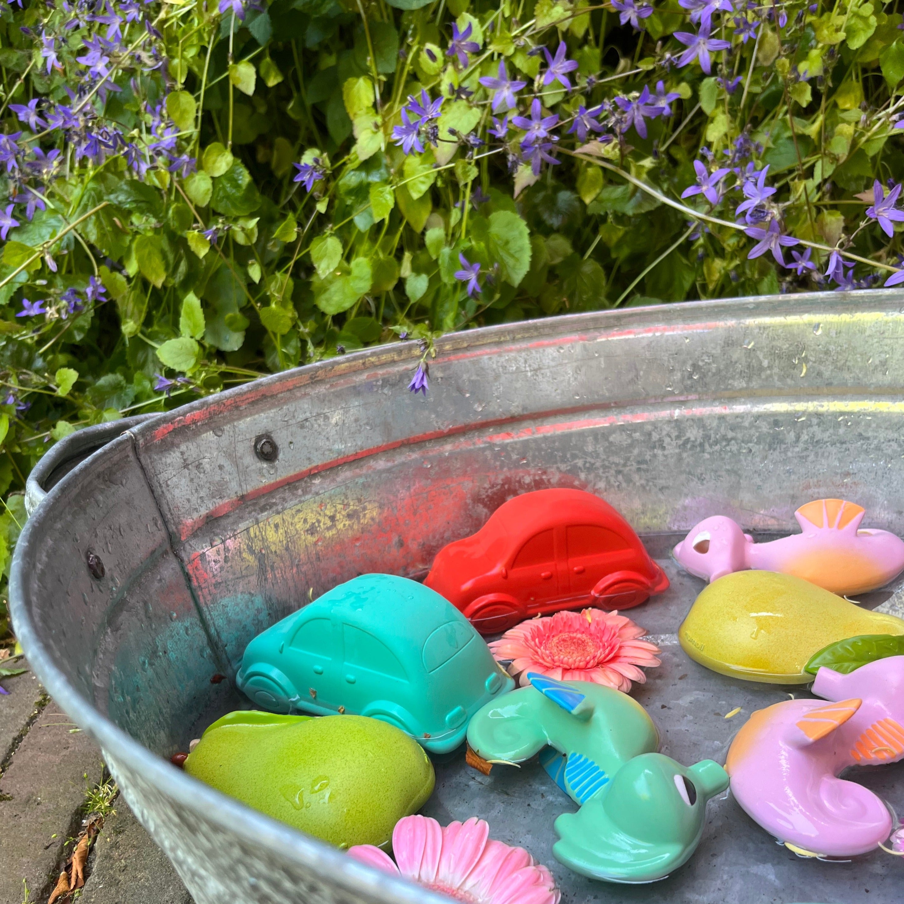 Sem het Zeepaardje - Natuurlijk Rubberen Bad en Bijtspeeltje