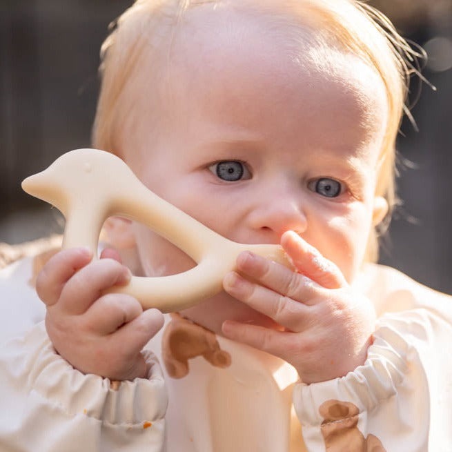 Baby lepel en baby, kraamcadau, voorkant 